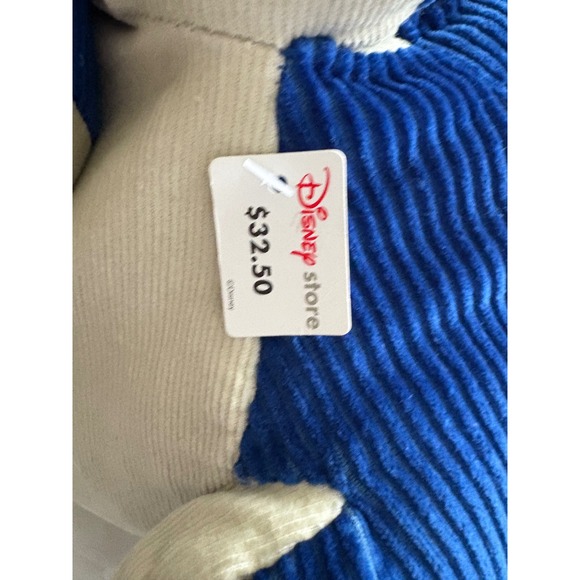 Disney Store Eeyore Corduroy Plush Collectible Removable Tail Winnie the Pooh - Picture 4 of 7